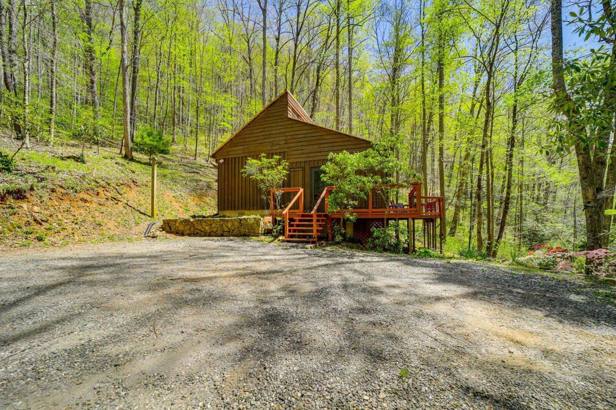 Creekside Cabin With Deck By Hiking Trails And Fishing Villa Whittier Exterior photo